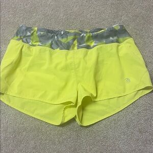 MPG Yellow Athletic Shorts
